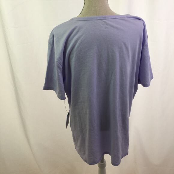 a.n.a short sleeve tee classic lilac XL - Picture 5 of 13